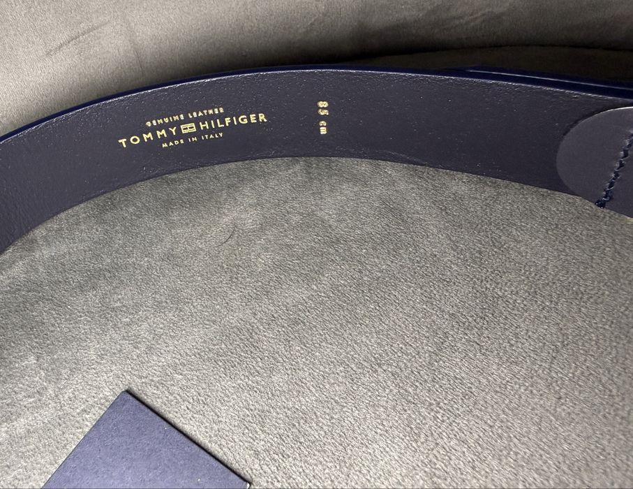 Tommy hilfiger Оригинал denton enamel flag leather belt пояс,ремень,ремінь оригінальний Томмі,Томі Хілфігер,Томи Хилфигер