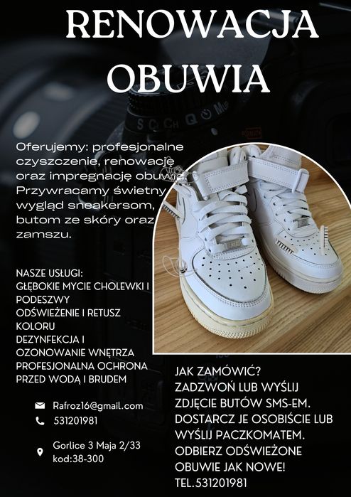 Renowacja Obuwia Urzywanego