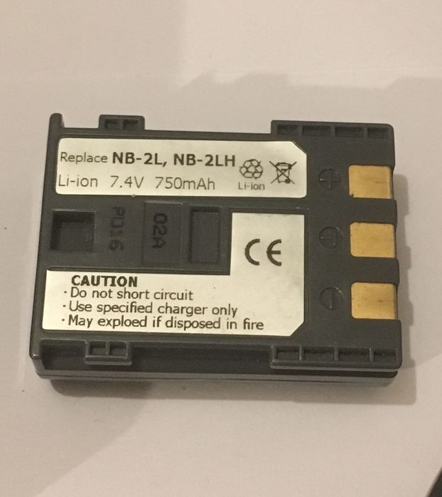 Carregador para bateria Canon NB-2L e NB-2LH