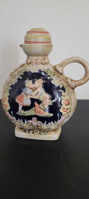 Garrafa Decorativa Ceramarte Brasil - Estilo Alemão/Bávaro (17cm)