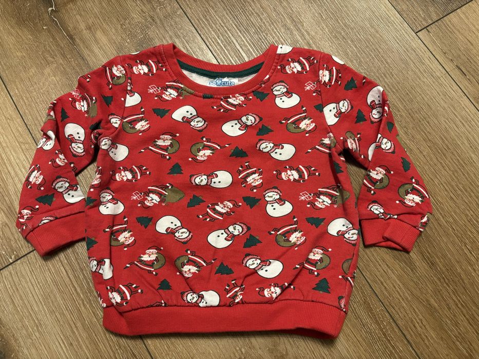 Bluza swiąteczna r.86