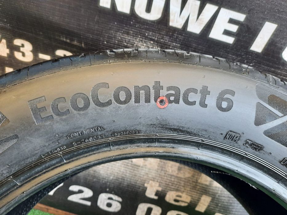Opony letnie 235/55/18 Continental Ecocontact 6 Komplet Nowe Demo