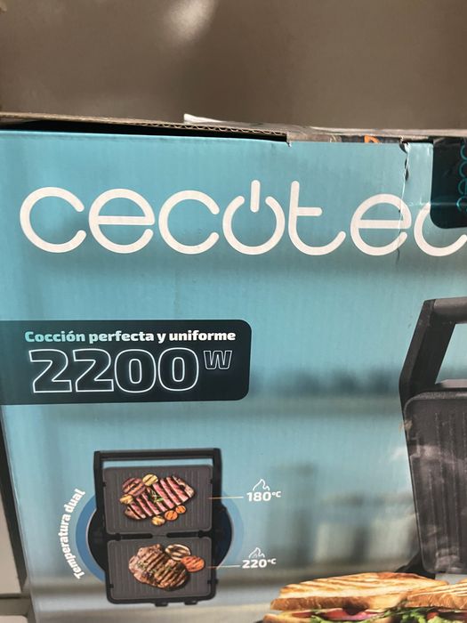 Grelhador cecotec grill 2200w