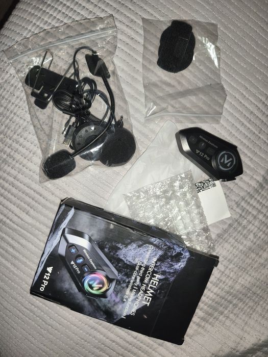 Intercomunicador bluetooth para capacete de mota