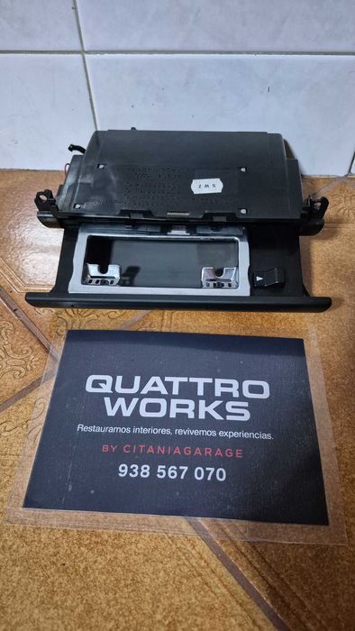 Cinzeiro Consola 1 DIN Audi A4 B5 8D Facelift Original 1999-2001
