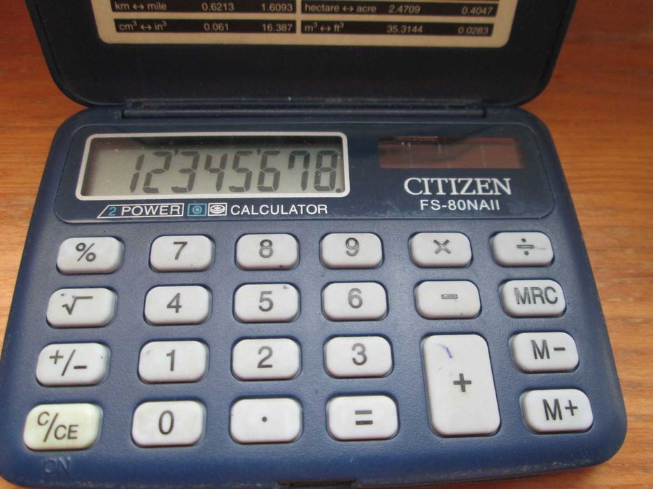 Калькулятор CITIZEN FS-80NAII