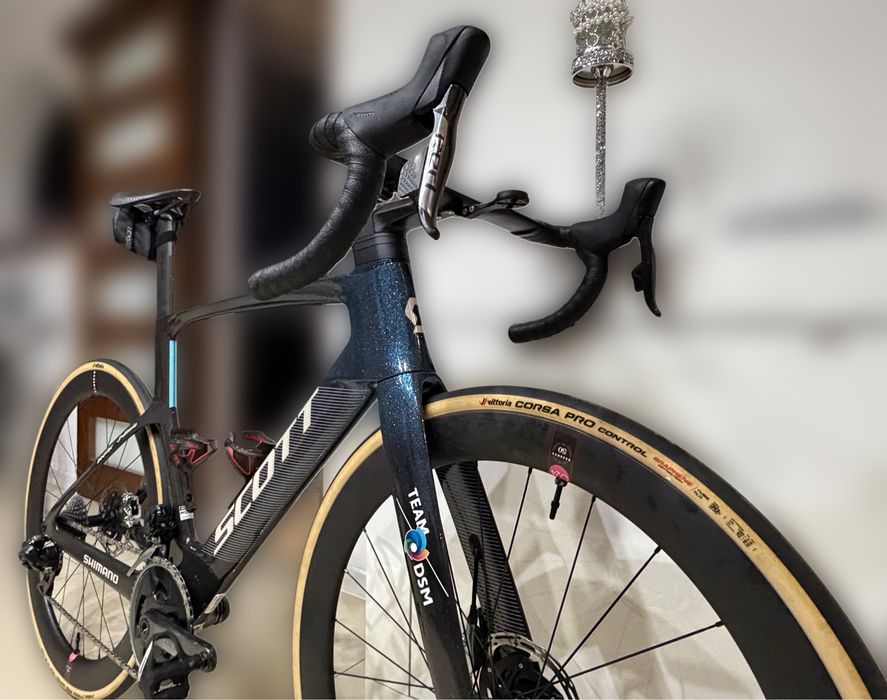 Scott Foil RC Team DSM M / Red SRAM / Reserve 50 / pomiar mocy / ideał
