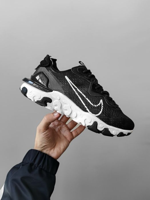 !SALE! Nike React Vision Black/White 40 41 42 43 44 45 найк реакти