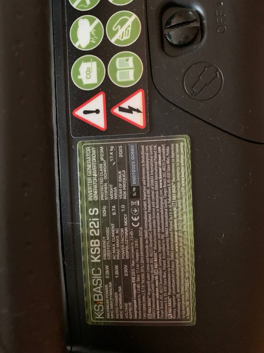 инверторный бензиновый генератор KS Basic KSB 22 IS