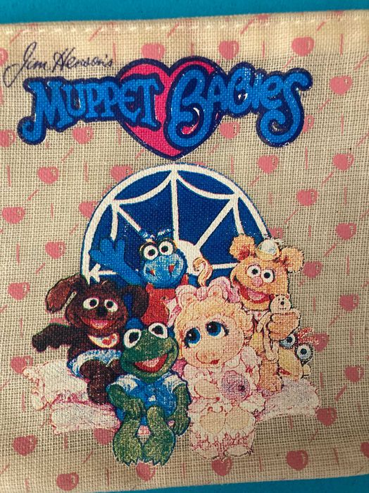 Estojo Escolar dos Marretinhas Muppet Babies Anos 80