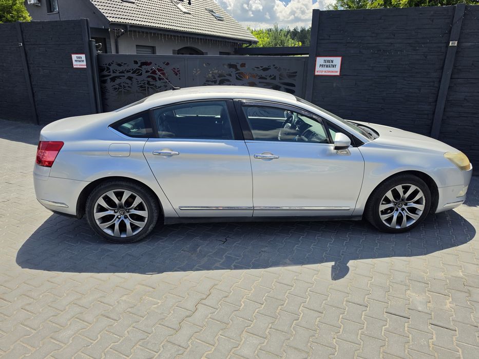 Citroen C5 2.2Hdi 170koni 2008r Skóry Bogata opcja