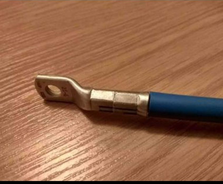 Alicate prensa cravar terminais cobre aluminio até 70mm