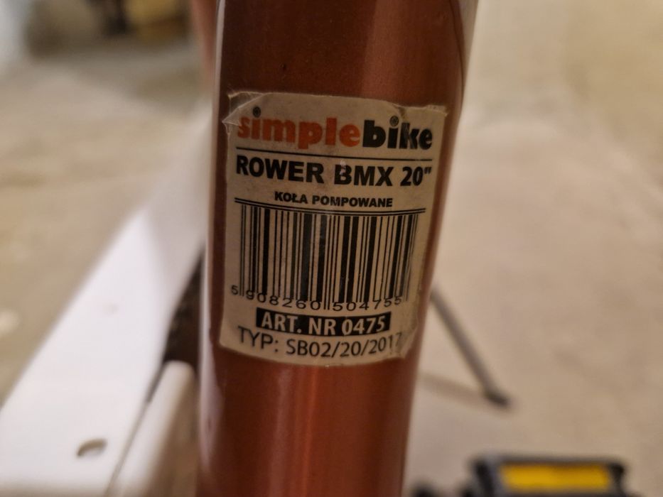 Rower 20 cali, różowy