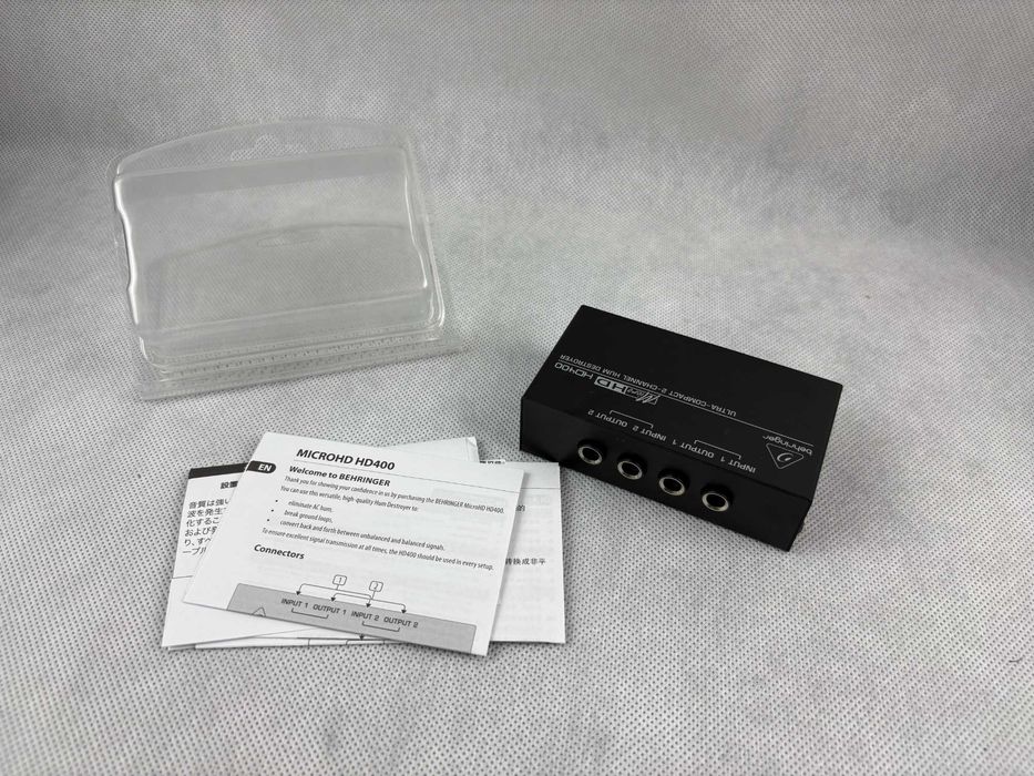 Behringer HD 400 MicroHD Eliminator szumów