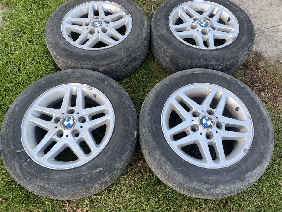 5JxR15 Bmw 5x120 et42 диски 53 стиль Бмв. Покришки 195/65/R15