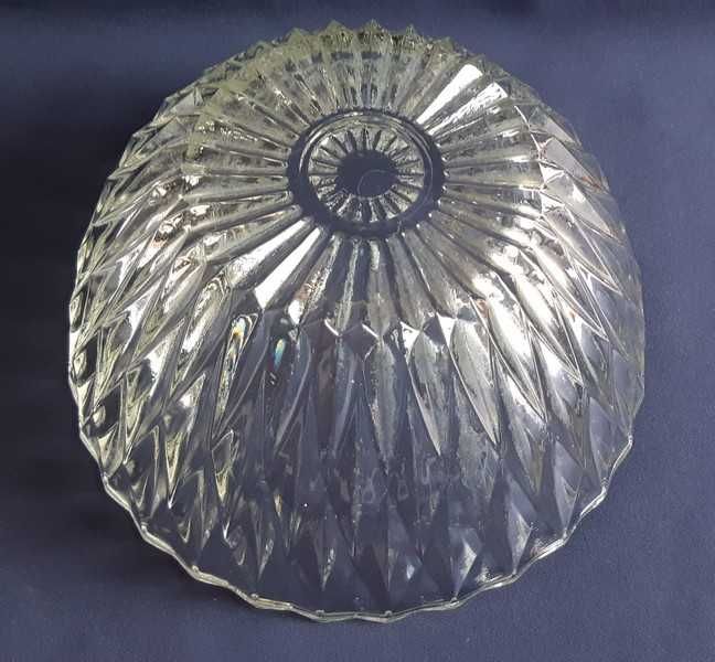 Салатник круглый стеклянный