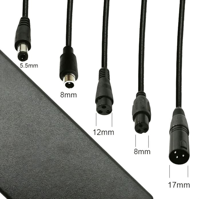 Carregadores 24v, 36v, 48v  baterias Lithium (