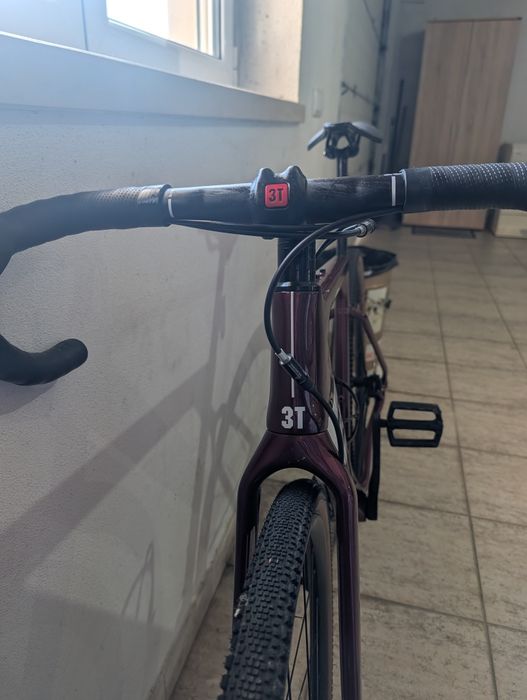 Bicicleta de Gravel 3T Exploro Primo Rival  1x11 Cherry