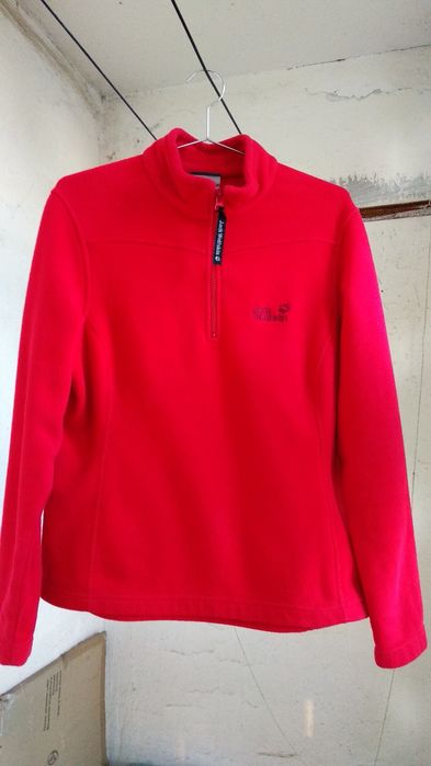 Jack Wolfskin Джек кофта флис красная М