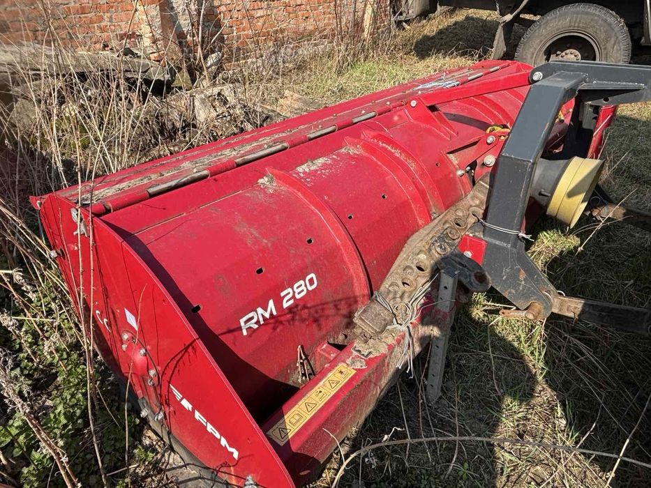 Мульчувач AGROMEHANIKA, шир. 2.8 м, подрібнювач поживних решток, 2018