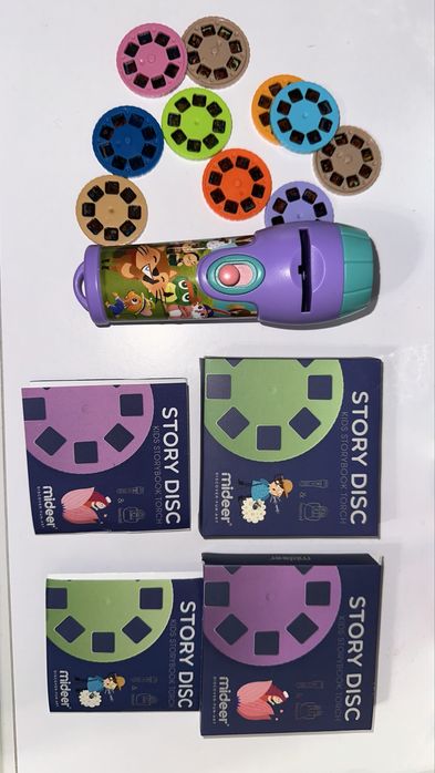 Ліхтарик, проектор казок з 9 казками: