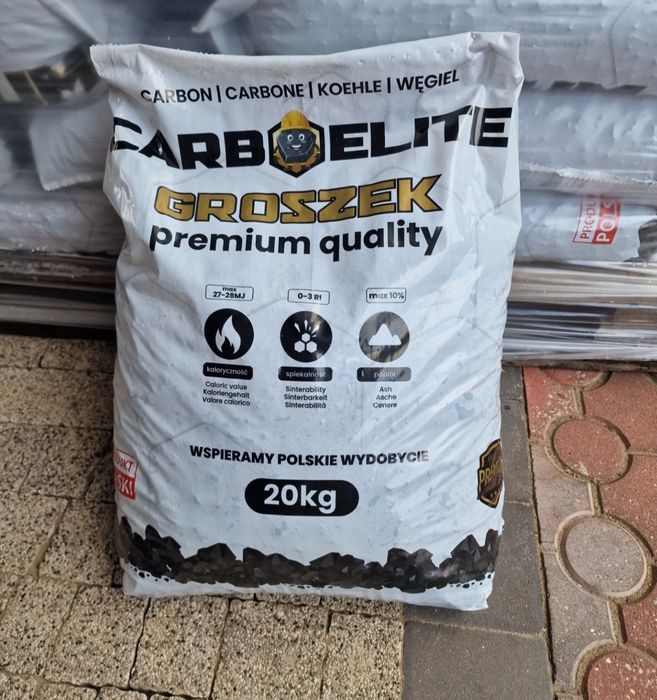 Węgiel Groszek Carboelite Premium 28Mj Promocja