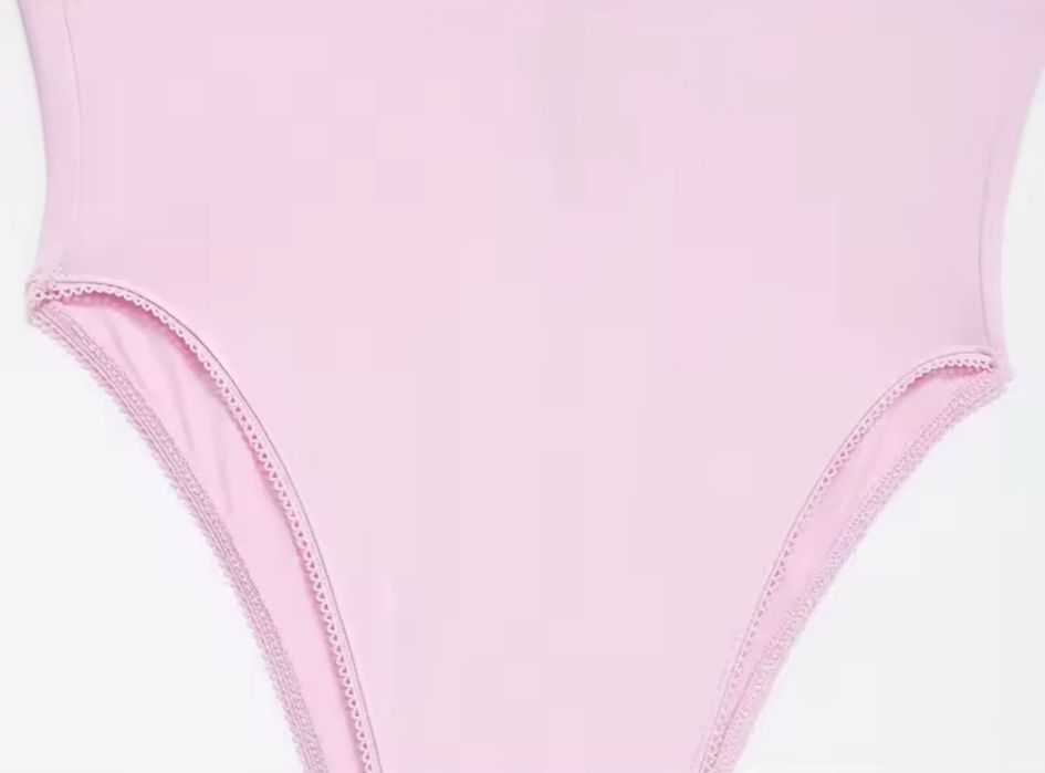 рожеве боді y2k bershka