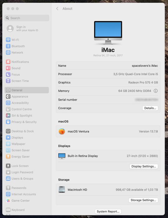 iMac 2017 Apple - Usado em Excelente Estado435648206189383684