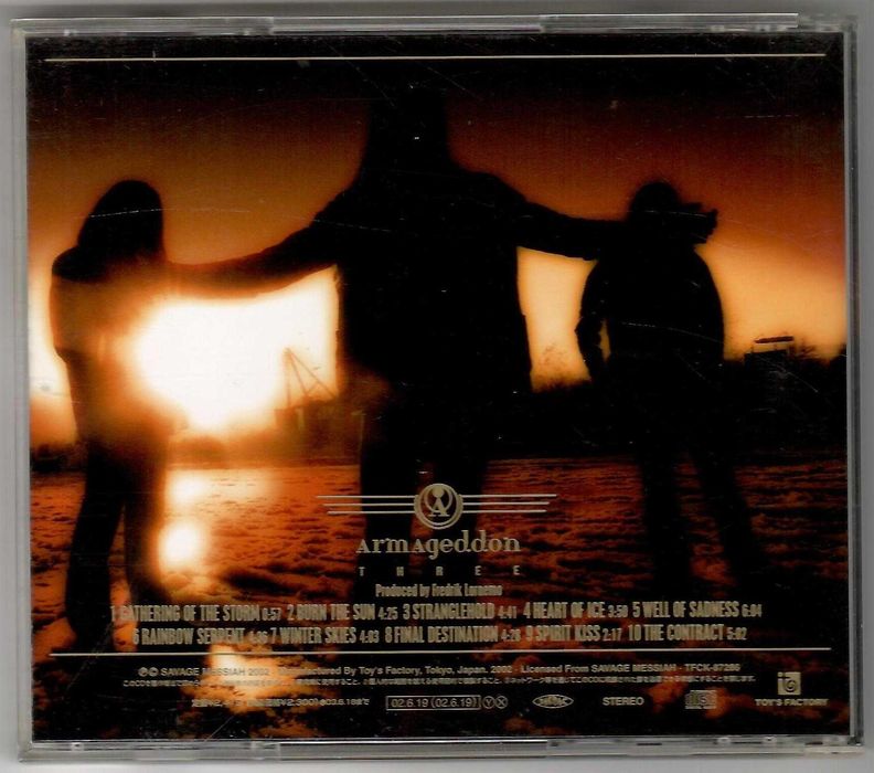 Armageddon - Three - CD JAPAN