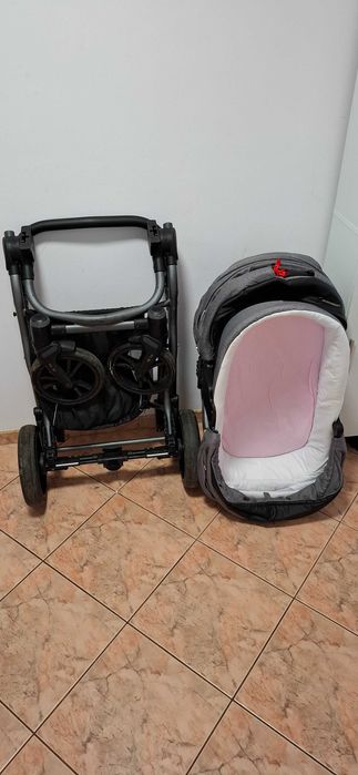 Wózek bliźniaczy 2x gondola. Bebetto