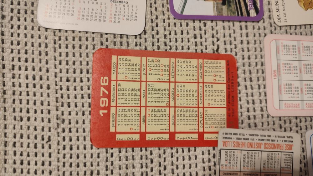 Coleção de calendários