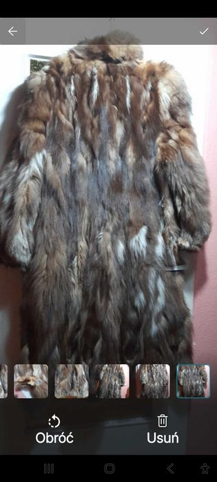 Futro b.lekkie naturalne  Uniwersalne