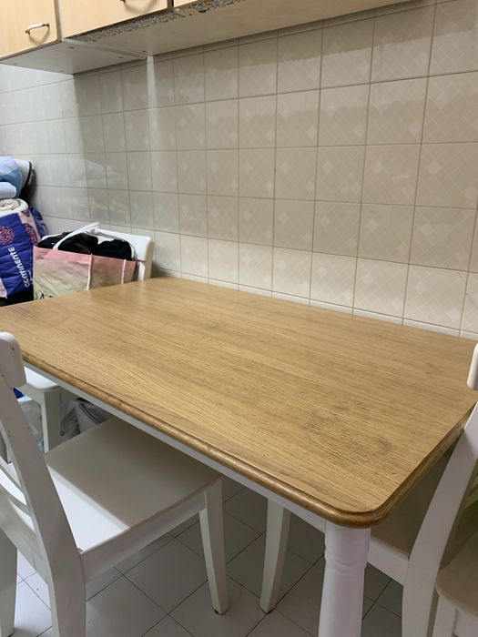 Mesa+4 cadeiras ikea