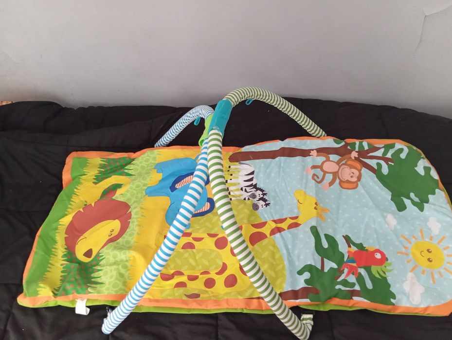 Tapete de atividades para bebé,