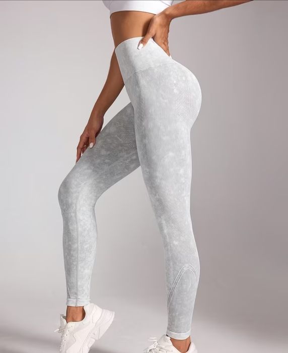 Лосини НОВІ білі для спорту фітнесу S