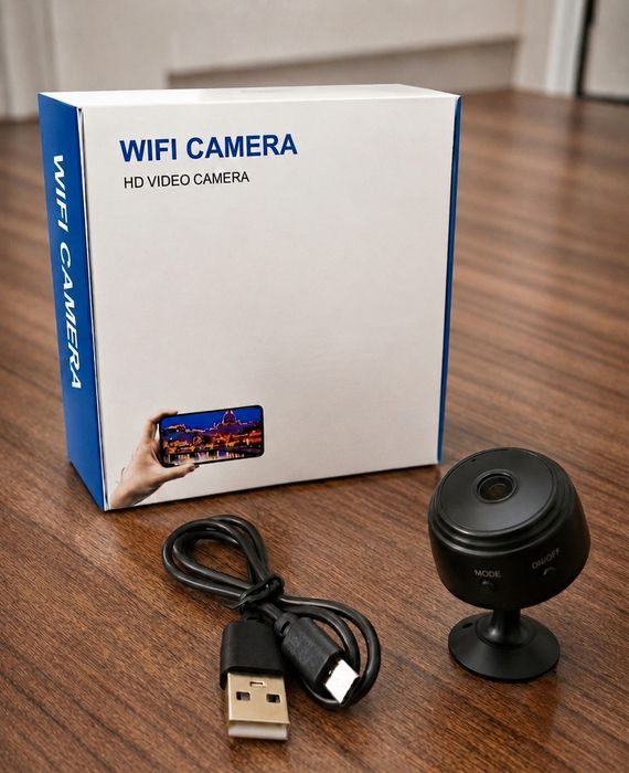 Mini Câmera Espiã HD Recarregável – Discreta, Compacta e Fácil de Usar