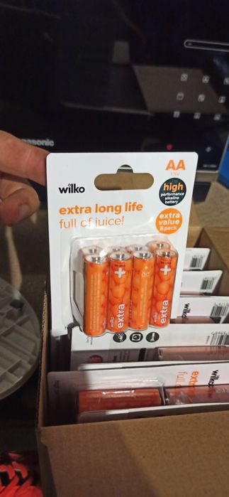 Батарейки AA Wilko Alkaline LR6 пальчиковые