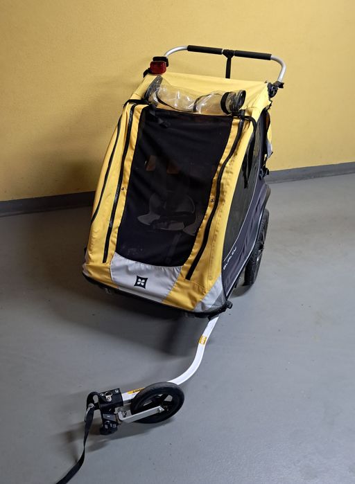Przyczepka rowerowa Burley cub 2 osobowa
