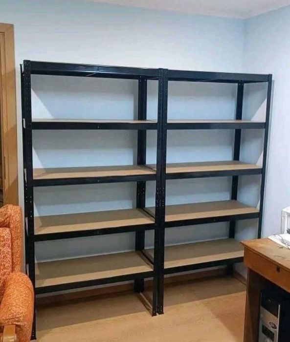 Якісний, міцний стелаж металевий оцинкований Стеллажи етажерка