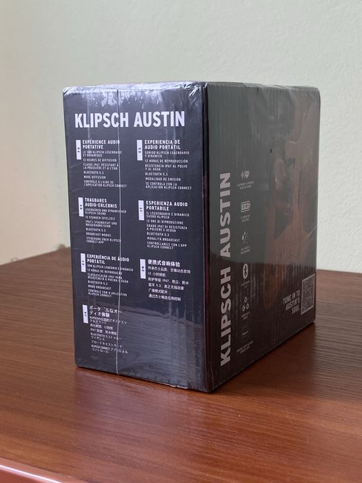 Klipsch Austin акустична блютуз колонка, нова в плівці