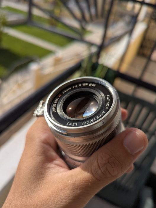 Fujinon 50mm f2.0 silver (Fujifilm)