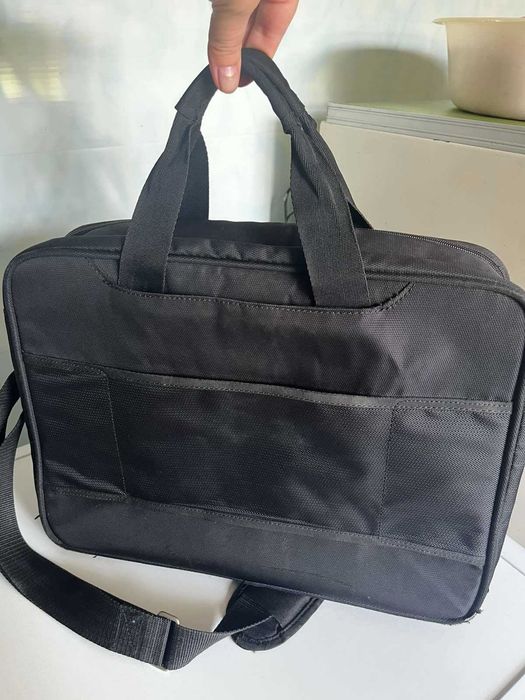 сумка для подорожей та ноутбука 15,6 Samsonite чорна 30\42см