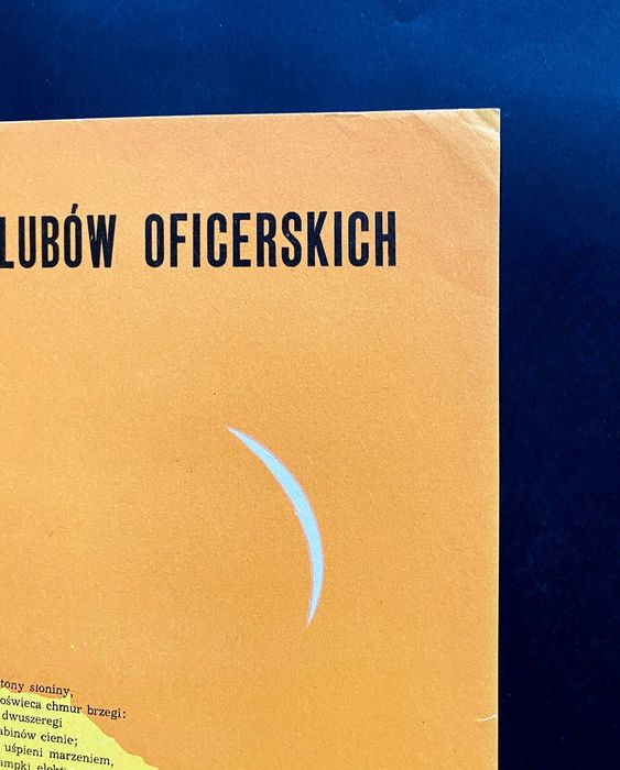 KolekcjaPlakatu_PL OPAŁKA 1960 BDB Klub Oficerski