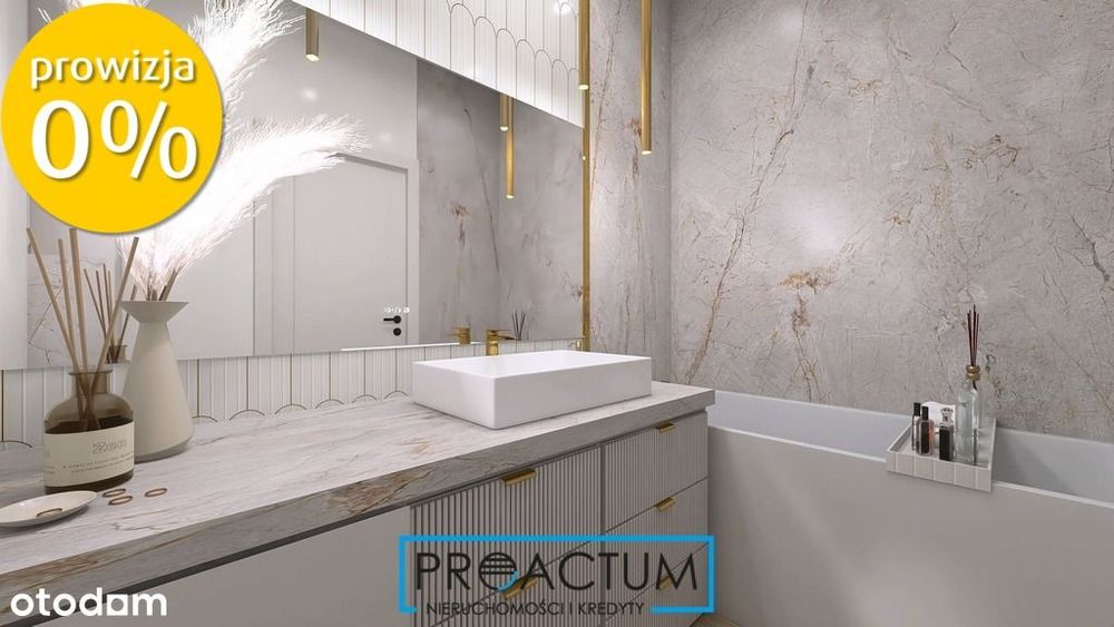 84m2, Penthouse z tarasem 45 m2, hala, podłogówka!