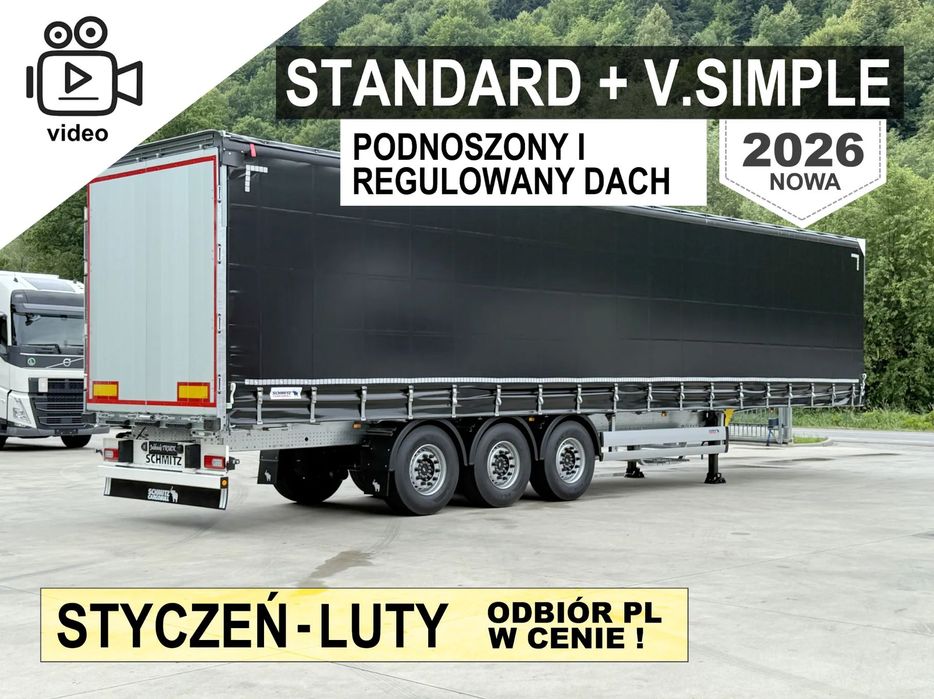 Schmitz Cargobull Standard + Dach Varios Simple  Odbiór W Pl W