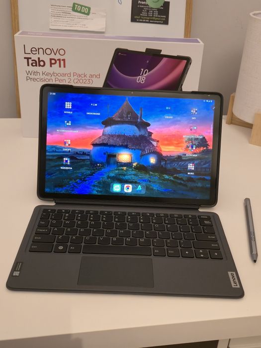 Lenovo Tab P11 gen 2 plus klawiatura i rysik