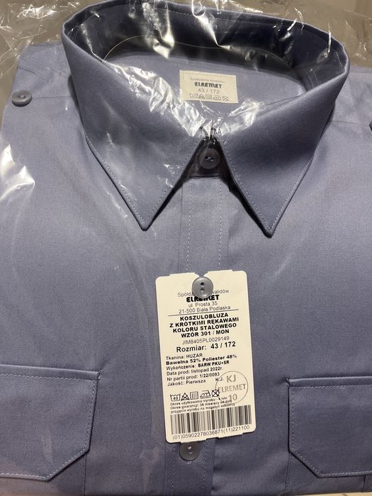 Koszulobluza koszula stalowa mon 43 172 mundur sił powietrznych