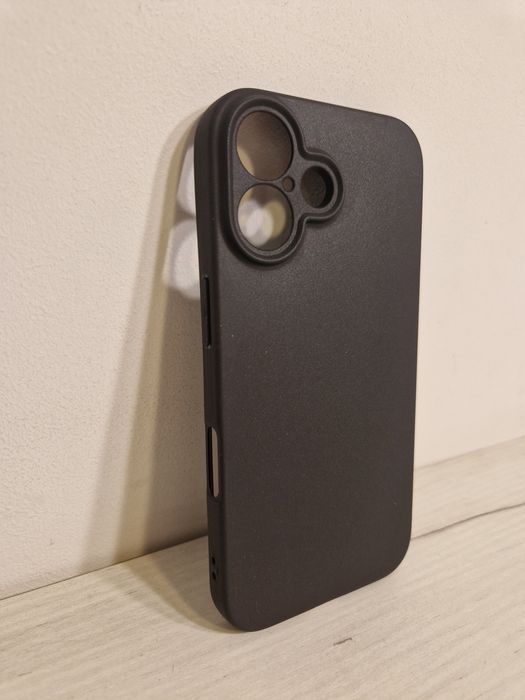 Back Case MATT do IPHONE 16 Czarny