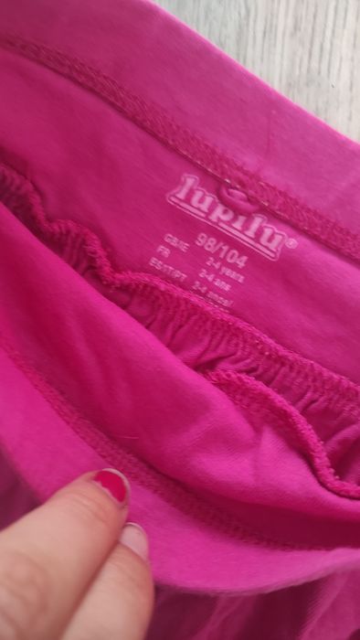 Różowa spódniczka lupilu 98/104