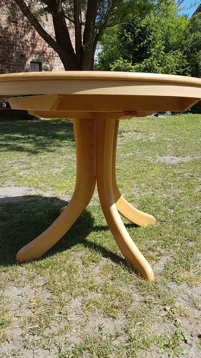 stół okrągły Fi 95cm rozkładany do 125 cm